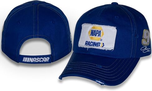 تشيس إليوت #9 ناسكار 2024 NAPA Racing Vintage Patch Blue Hat in Kuwait