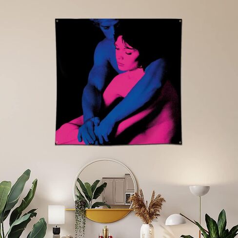 Valedra TV الفتيات نسيج الفن ألبوم الموسيقى ملصق راية ل جدار الفن طباعة غرفة الديكور العلم 3 * 3ft هدية in Kuwait