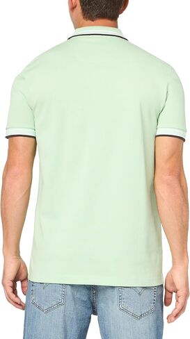 BOSS Paddy Short Sleeve Polo Shirt Dark Teal in Saudi Arabia
