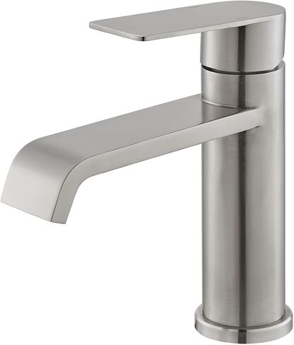 Black Bathroom Faucet, Waterfall Bathroom Sink Faucet, 1 or 3 Hole Bathroom Faucet, Single Handle Bathroom Faucets for Vanity RV in Saudi Arabia