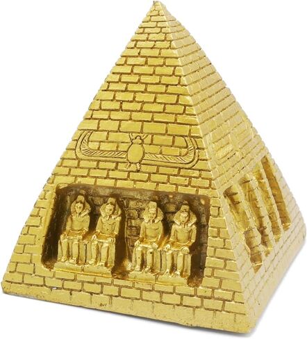 Pyramid Egyptian Figure Decoration Ancient Egypt Décor Statue Tourism Souvenirs Decor Khufu Pharaohs Building Ornament Sculpture in Saudi Arabia