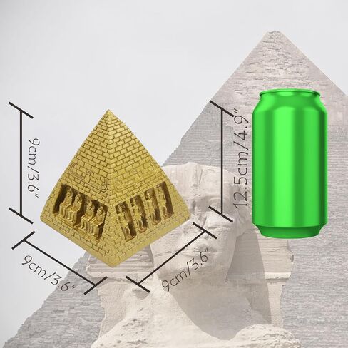 Pyramid Egyptian Figure Decoration Ancient Egypt Décor Statue Tourism Souvenirs Decor Khufu Pharaohs Building Ornament Sculpture in Saudi Arabia