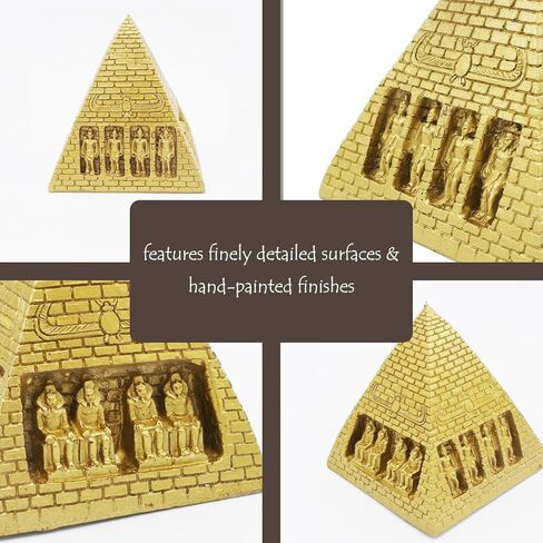 Pyramid Egyptian Figure Decoration Ancient Egypt Décor Statue Tourism Souvenirs Decor Khufu Pharaohs Building Ornament Sculpture in Saudi Arabia