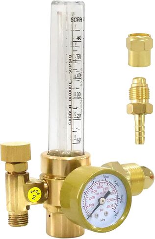 Argon CO2 Flow Meter Gas Regulator Gauge for MIG Welding TIG welder in Saudi Arabia