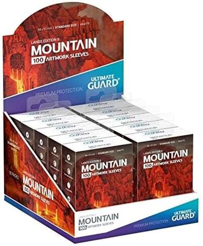 حزمة فردية من Ultimate Guard Mountain II Lands Edition II بأكمام 100 قيراط ذات حجم قياسي in Saudi Arabia
