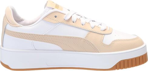 PUMA Women's CARINA STREET Sneaker, Puma Black-Puma Black-Rose Gold-Puma White, 8.5 in Kuwait