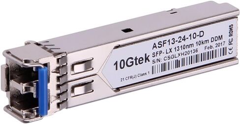 10Gtek 1000BASE-SX Gigabit SFP LC Multi-Mode Transceiver, Mini-GBIC Module for Cisco GLC-SX-MMD/GLC-SX-MM/SFP-GE-S, Ubiquiti UniFi UF-MM-1G, Meraki, Fortinet, TP-Link, 850nm, DDM, 550m in Saudi Arabia