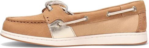 Sperry Womens Coastfish 1-Eye Boat Flats Casual - Pink in Saudi Arabia