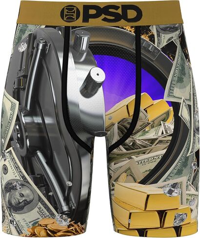 PSD Men's Naruto 3-Pack Boxer Briefs, Multi, L in Saudi Arabia