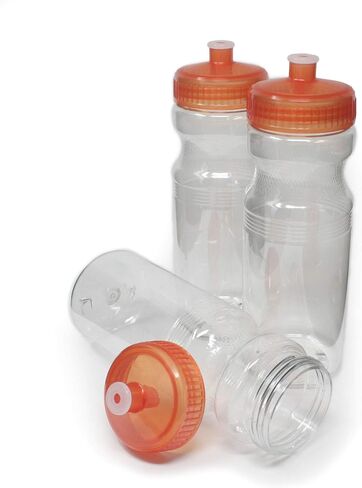 Rolling Sands BPA-Free 24 Ounce Water Bottles, 3 Pack, Made in USA in Saudi Arabia