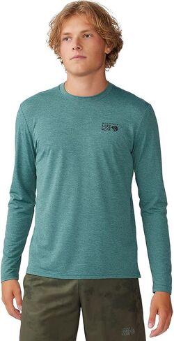 Mountain Hardwear 2027871355M Sunblocker Long Sleeve Blue Pine Heather M in Saudi Arabia