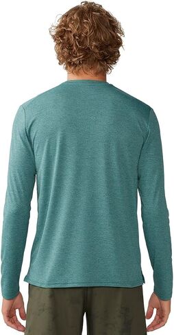 Mountain Hardwear 2027871355M Sunblocker Long Sleeve Blue Pine Heather M in Saudi Arabia