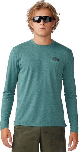 Mountain Hardwear 2027871355M Sunblocker Long Sleeve Blue Pine Heather M in Saudi Arabia