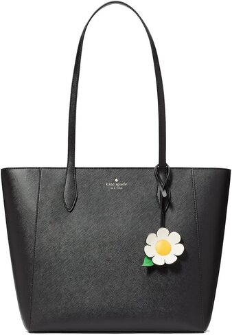 Kate spade handbag for women Dana tote bag (Black Daisy Multi) in Saudi Arabia
