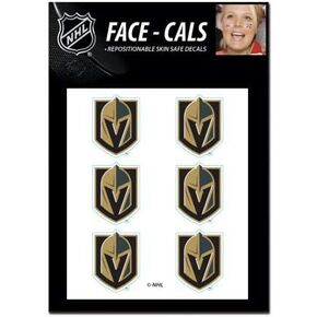 WinCraft NHL Vegas Golden Knights Face Tattoos, Team Colors, One Size