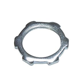 Sigma Engineered Solutions ProConnex 47106 Rigid Conduit Locknut 2-Inch, 2-Pack (Gray)