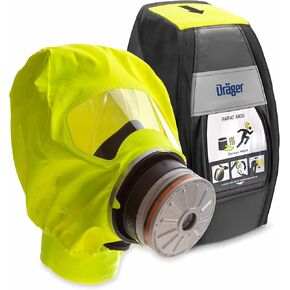 Dräger PARAT 4920 Escape Hood Mask with Multifilter Against Toxic Industrial Gases, vapours and Oil Particles, NIOSH-Certified