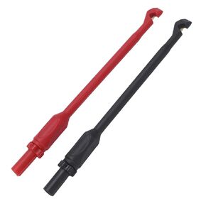 2PCS J.30016 Piercing Probe Multimeter Test Hook with 4mm Connector Automotive Test Probe Insulation Car Repair Test Needle