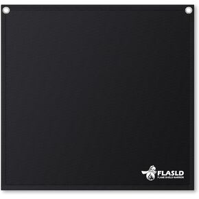 FLASLD Flame Protector for Soldering and Brazing, 18''x18'' High-Temperature PlumberPad Heat Shield, Fire Resistant Welding Mat
