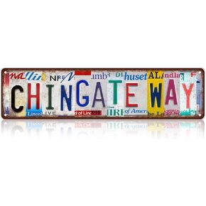 Vintage Whiskey Lane Metal Tin Signs Street Signs Bar Wall Decor 16 x 4 Inches