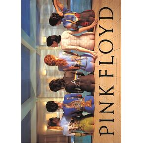 Pink Floyd Back Catalogue Fabric Poster, 30 by 40-Inch