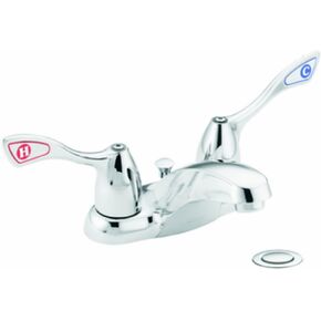 Moen 8820 Commercial M-Bition 4-Inch Centerset Lavatory Faucet with Drain 1.5 gpm, Chrome