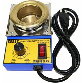 TwinkleBay Solder Pot 50mm with 500g Capactity for Welding and Soldering Bath, 110V 150W