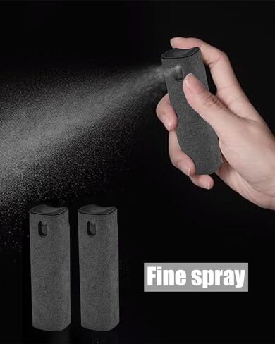 منظف ​​الشاشة، بخاخ ومسح، ملحقات السيارة للنساء، منظف شاشة السيارة لآيفون، آيباد، الكمبيوتر المحمول، الكمبيوتر اللوحي، ماك بوك، نظارات الهاتف الخلوي (وردي) in Kuwait