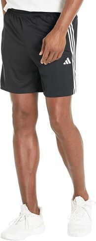 شورت التدريب Essentials Pique 3-Stripes من أديداس للرجال in Saudi Arabia