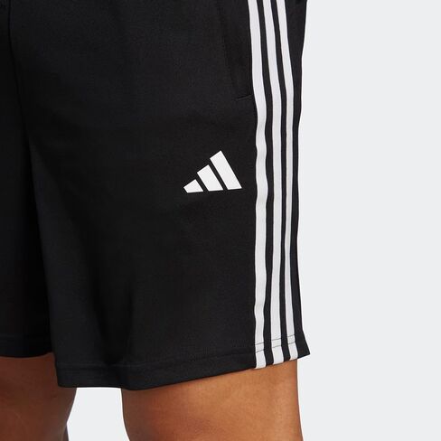 شورت التدريب Essentials Pique 3-Stripes من أديداس للرجال in Saudi Arabia