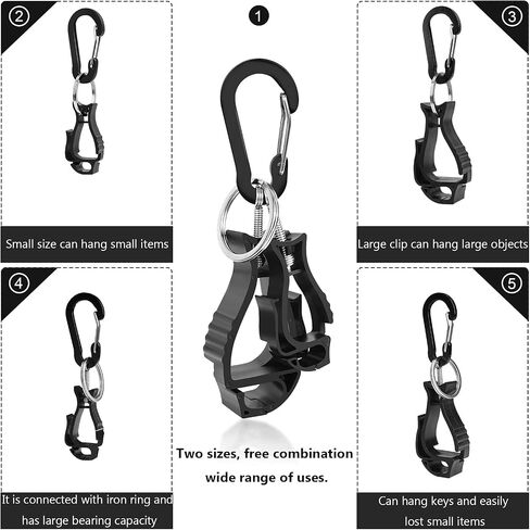 6 Pieces glove clips for work Glove Holder Clip，Construction Worker for Glasses Helmets Glove Grabber Clip in Saudi Arabia
