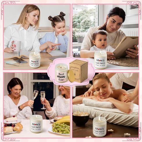 WATINC جرة شمعة هدايا للسيدة رئيسة، شمعة معطرة الفانيليا لرئيسة العمل الجديدة، 50H حرق 8oz شمع الصويا الطبيعي تخفيف التوتر عيد الميلاد رئيسه يوم تعزيز هدية تقدير لزعيم المرأة in Saudi Arabia