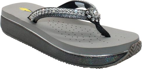VOLATILE Women's Sol Slip-On Thong Wedge Sandal in Saudi Arabia