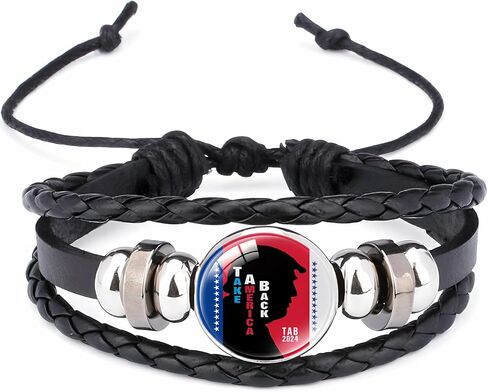 Trump 2024 Bracelet Donald Trump Memorabilia Wristband Save America in Saudi Arabia