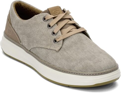 حذاء أكسفورد قماش مورينو للرجال من Skechers، رمادي (رمادي 037)، 11 متوسط ​​أمريكي in Saudi Arabia
