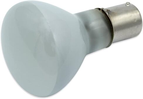 لمبة 13V RV Light 1383 بالدقة الفنية - 20W Frosted R12 BA15S لمبة أحادية الاتصال بقاعدة حربة للسيارات والمصاعد والقراءة - عمر افتراضي يصل إلى 300 ساعة - 10 عبوات in Saudi Arabia