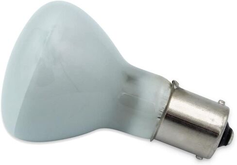 لمبة 13V RV Light 1383 بالدقة الفنية - 20W Frosted R12 BA15S لمبة أحادية الاتصال بقاعدة حربة للسيارات والمصاعد والقراءة - عمر افتراضي يصل إلى 300 ساعة - 10 عبوات in Saudi Arabia