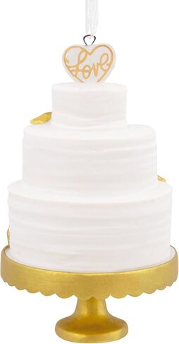 Hallmark Wedding Cake 2024 Christmas Ornament, Premium Porcelain in Saudi Arabia