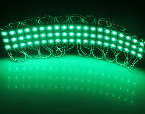 Rextin Super Bright 200pcs 2835 3 LED Module أبيض مقاوم للماء ضوء ديكور لعلامة الحروف لافتات إعلانية مع شريط لاصق خلفي ضمان 3 سنوات in Kuwait