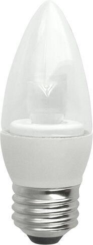 TCP LED Torpedo 40W يعادل (5W)، أبيض ناعم (2700K)، قابل للتعتيم، معتمد من ENERGY STAR، لمبة إضاءة قاعدة الشمعدانات (3 عبوات) in Saudi Arabia