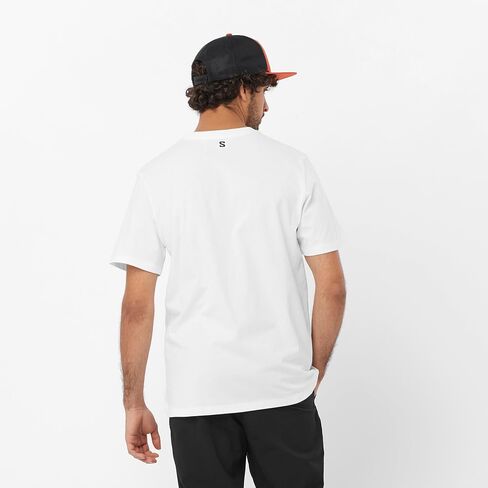 تيشيرت Salomon الرجالي Standard RUNNING GRAPHIC SS مقاس M-WHITE XL in Saudi Arabia