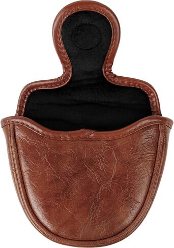 Craftsman Golf Premium Leather Brown Blade Putter Cover Headcover Magnetic Closure for Scotty Cameron Taylormade Odyssey in Saudi Arabia