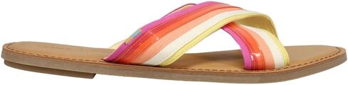 TOMS Womens Viv Fringe Flat Athletic Sandals Casual - Blue - Size 9 B in Saudi Arabia