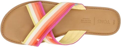 TOMS Womens Viv Fringe Flat Athletic Sandals Casual - Blue - Size 9 B in Saudi Arabia