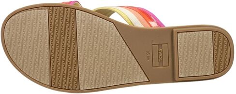 TOMS Womens Viv Fringe Flat Athletic Sandals Casual - Blue - Size 9 B in Saudi Arabia