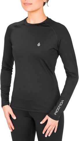 Volcom Women's V-Science Midweight Thermal Base Layer Long Sleeve Shirt in Saudi Arabia