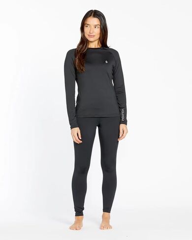 Volcom Women's V-Science Midweight Thermal Base Layer Long Sleeve Shirt in Saudi Arabia