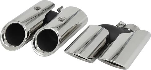 TOPAZ Outer Throat Tail Pipe Exhaust Muffler Tip Fit for 2015-2021 Porsche Cayman 718 in Saudi Arabia