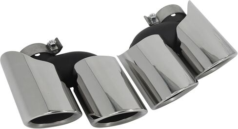 TOPAZ Outer Throat Tail Pipe Exhaust Muffler Tip Fit for 2015-2021 Porsche Cayman 718 in Saudi Arabia