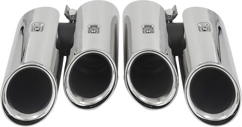 TOPAZ Outer Throat Tail Pipe Exhaust Muffler Tip Fit for 2015-2021 Porsche Cayman 718 in Saudi Arabia
